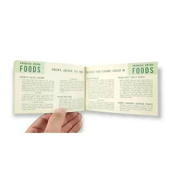 Jane Fenton Holliwood Hints Vintage Holliwood Deepfry Instruction Recipe Booklet - Picture 3 of 5